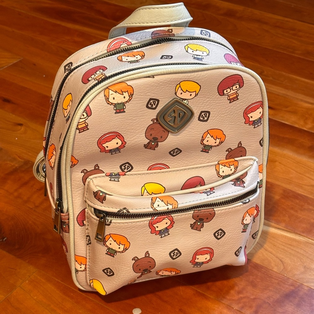 Scooby-Doo Backpack Chibi Funko Mini Bag BioWorld Velma Shaggy Scooby Doo